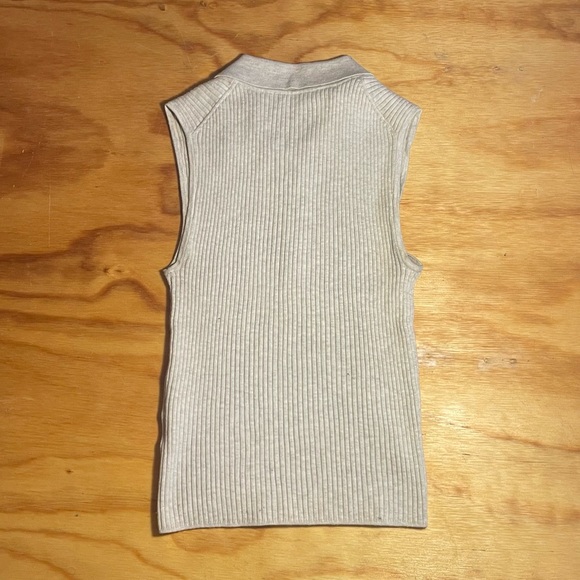 Madewell Owen Polo Sweater Tank - Picture 4 of 7